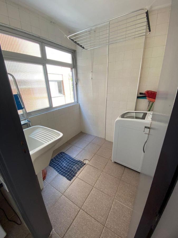 Apartamento Com Estacionamento, Wi-Fi, Ar Condicionado A 300 Metros Da Praia Da Enseada No Guaruja. 외부 사진