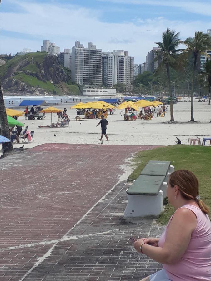 Apartamento Com Estacionamento, Wi-Fi, Ar Condicionado A 300 Metros Da Praia Da Enseada No Guaruja. 외부 사진