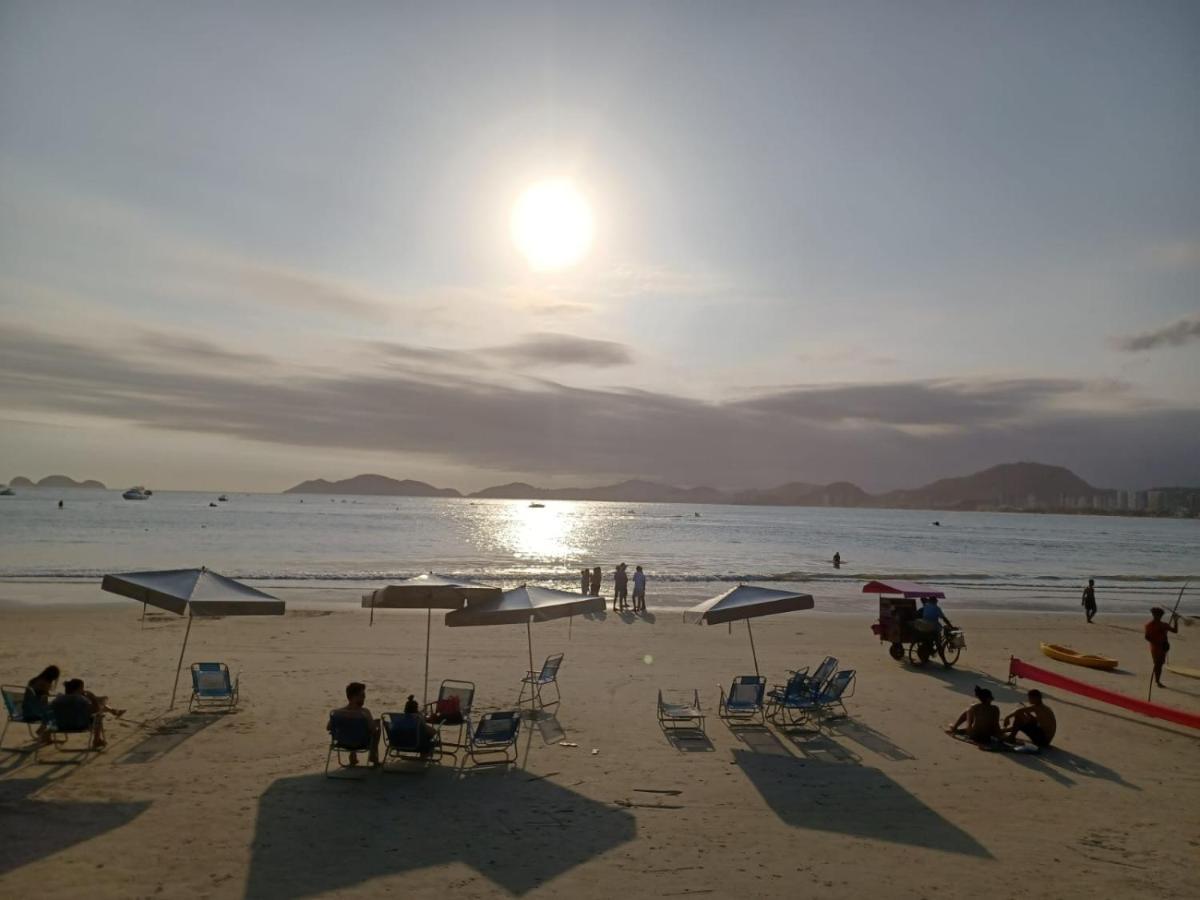 Apartamento Com Estacionamento, Wi-Fi, Ar Condicionado A 300 Metros Da Praia Da Enseada No Guaruja. 외부 사진